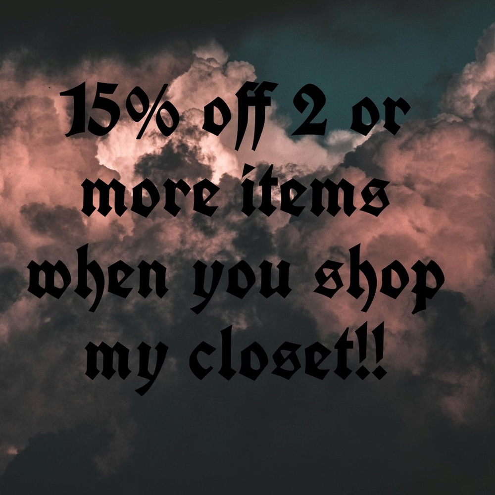 Shop my closet and save!